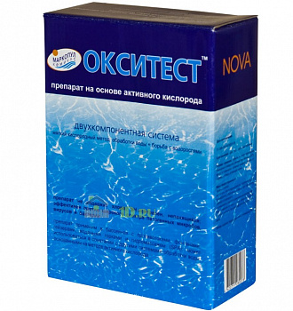 Окситест Нова - препарат для дезинфекциии бассейнов на основе активного кислорода 1,5 кг, ХИМ07